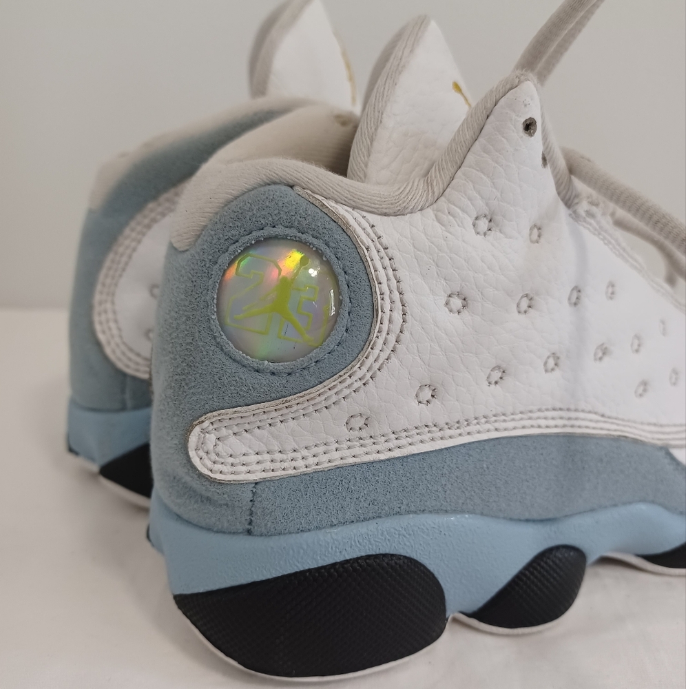 Nike Air Jordan 13 Retro Baby Blue Sneakers Size 13c - Picture 4 of 9
